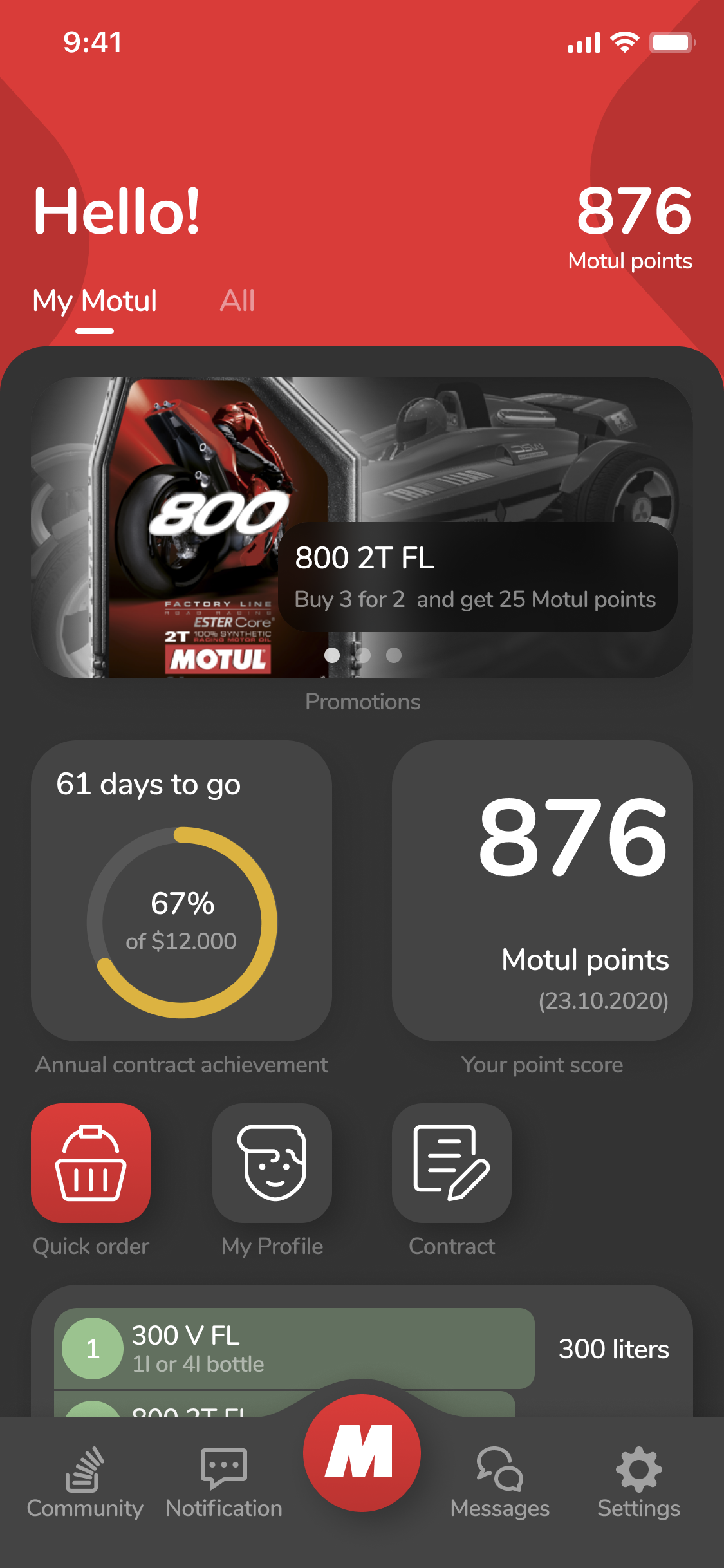 Motul loyalty